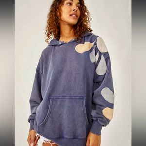 Free People - ‘It’s a vibe’ hoodie - S
